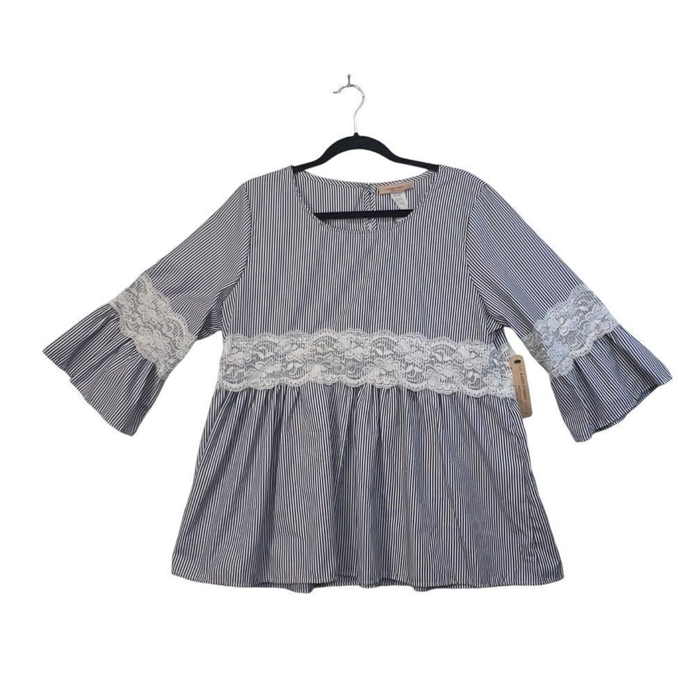 NWT‎ 1x Karen T Design Womens farm cowgirl blouse